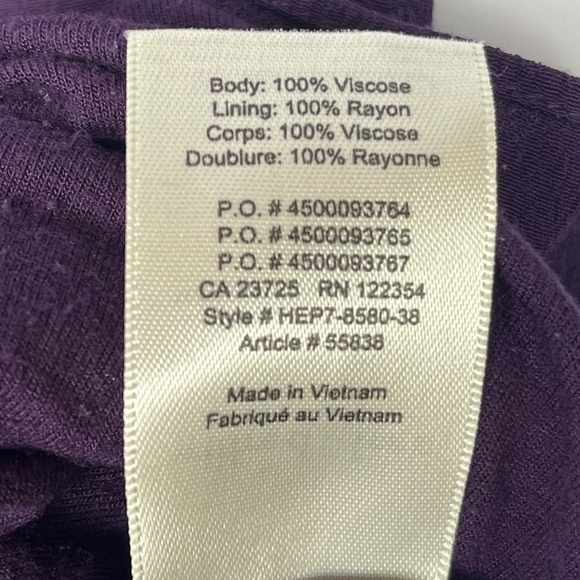 Wilfred Free (Artitzia) Vivienne Slip Dress, Aubergine / Purple, Small - Picture 10 of 11